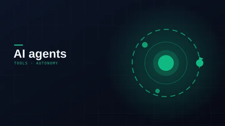 An abstract network of interconnected AI agent nodes exchanging messages