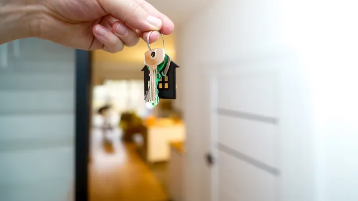 A set of keys on a ring