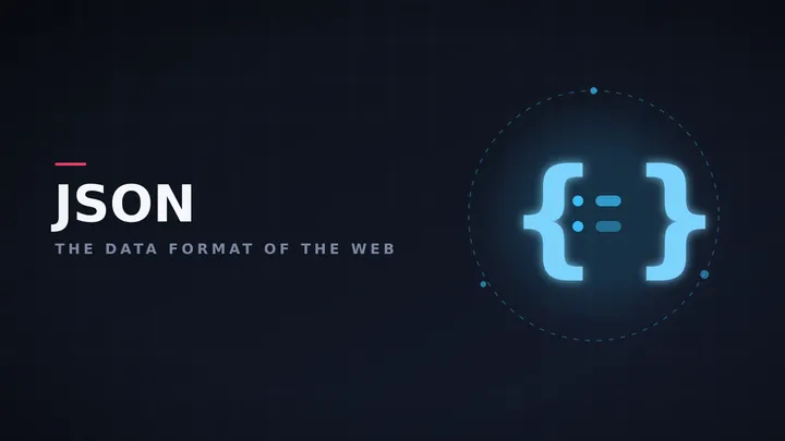 Structured JSON-like data on a screen