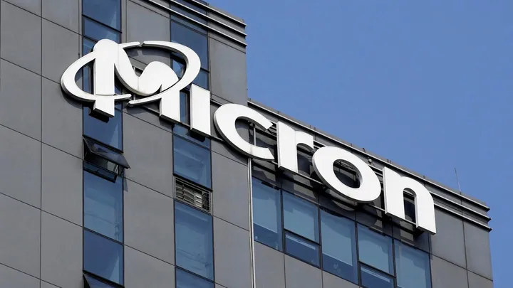 A Micron office building