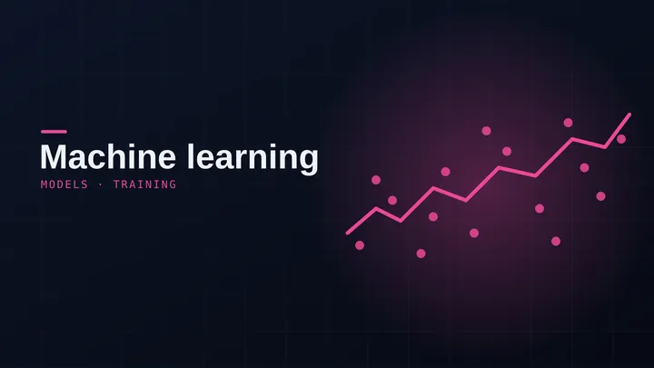 Abstract illustration representing machine learning