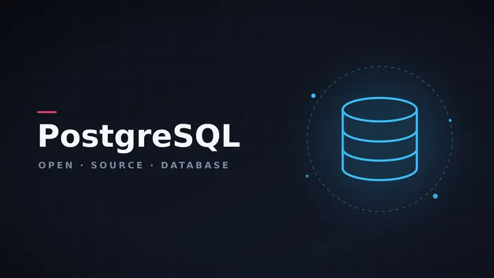 PostgreSQL elephant logo illustration
